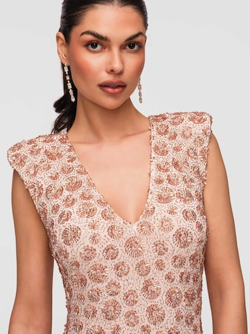 Ombre Abendkleid‌‌‌‌‌ in Beige