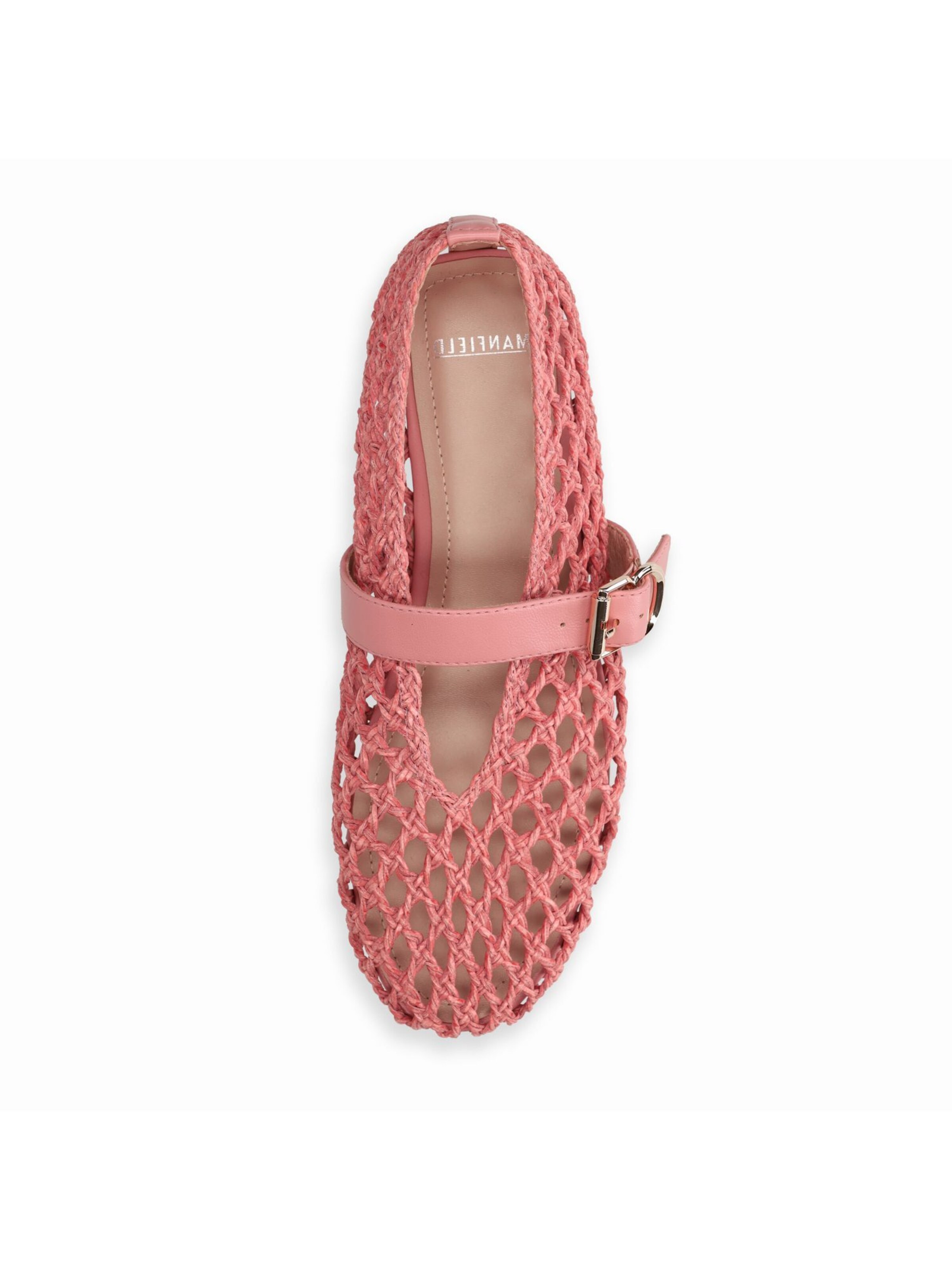MANFIELD Ballet Flats in Pink