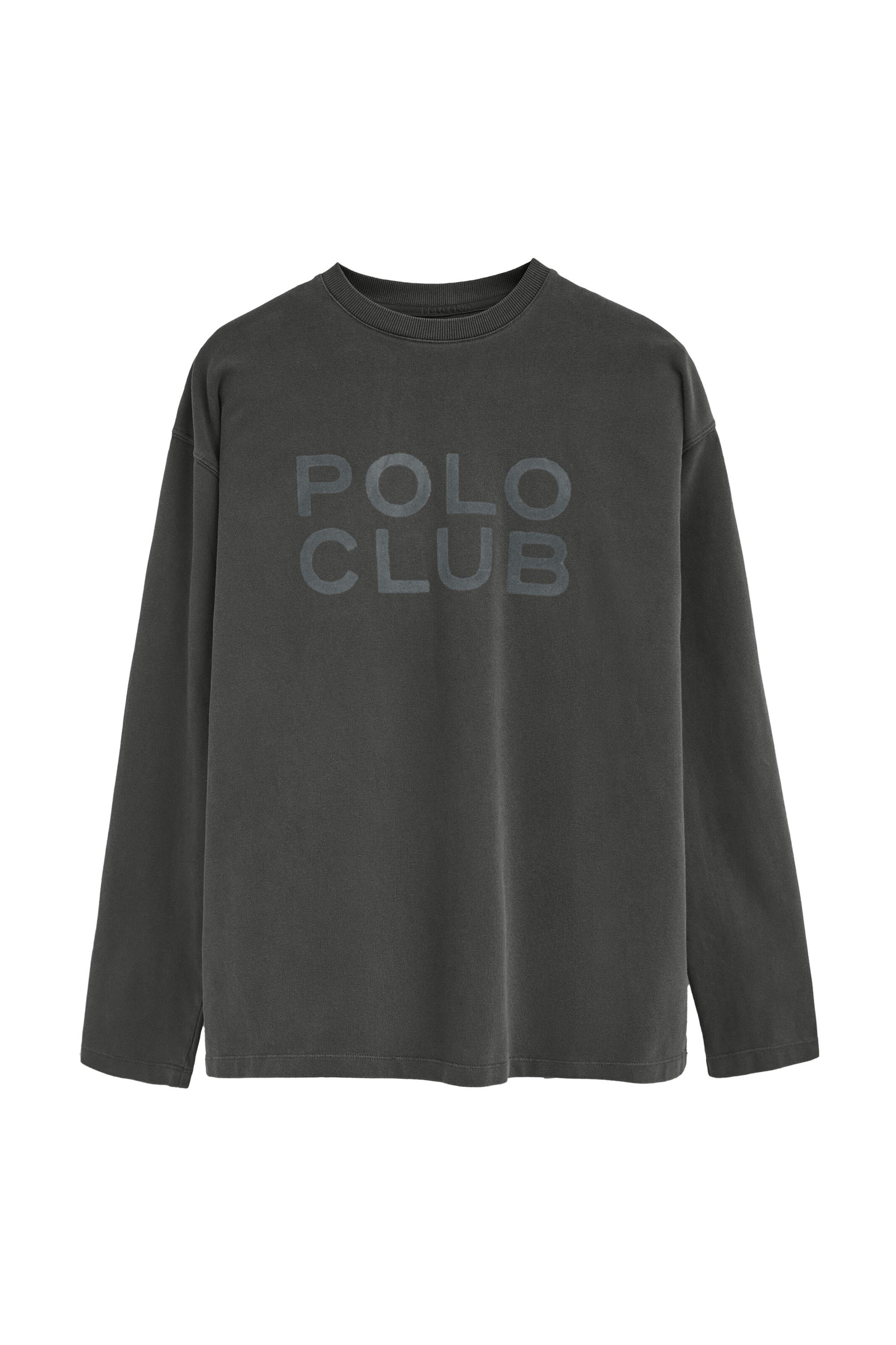 Polo Club Shirt in dunkelgrau, Produktansicht