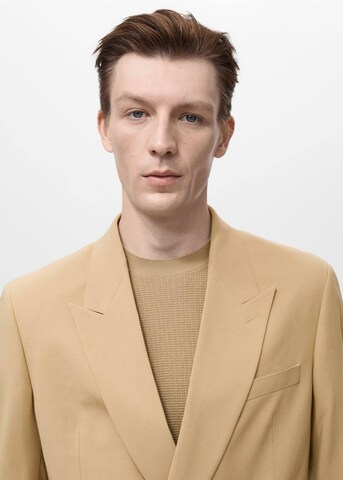 MANGO MAN Regular Fit Sakko 'Boston' in Beige