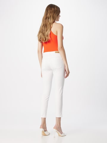 ESPRIT Skinny Kalhoty – bílá