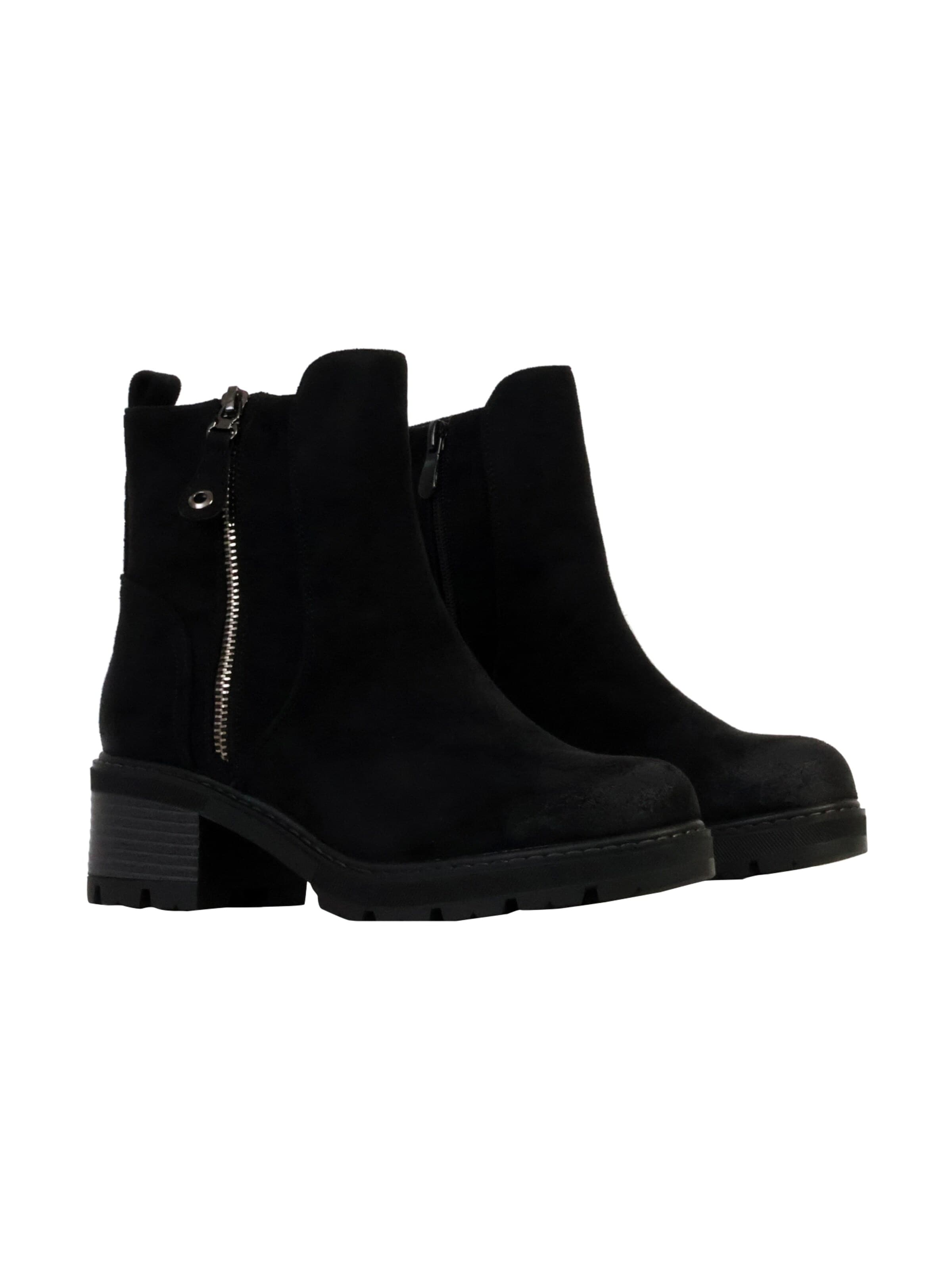 The Divine Factory Ankle Boots in Schwarz