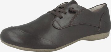 JOSEF SEIBEL Lace-Up Shoes 'Fiona 01' in Grey: front