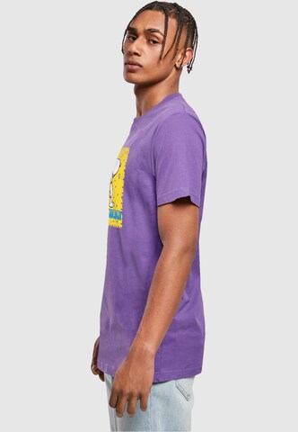 T-Shirt 'Peanuts - Player' Merchcode en violet