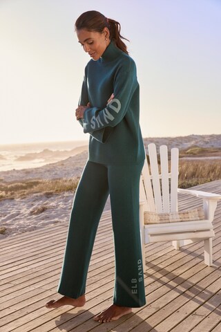 Loosefit Pantalon Elbsand en vert