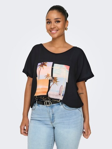ONLY Carmakoma - Camiseta en negro