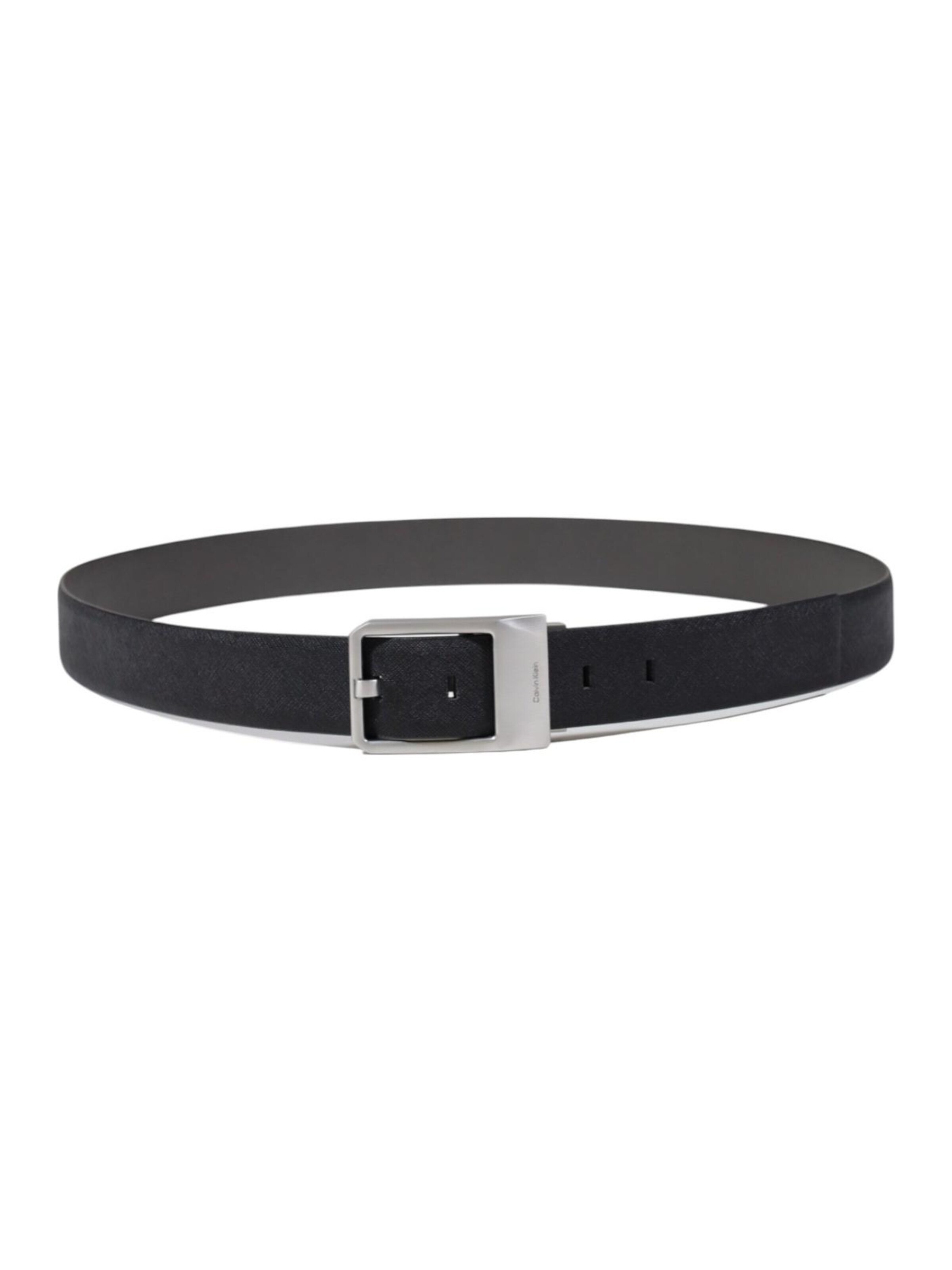 Calvin Klein - Cinturón en negro: frente