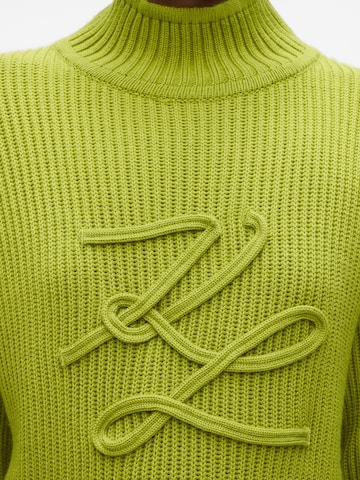 Pull-over Karl Lagerfeld en vert