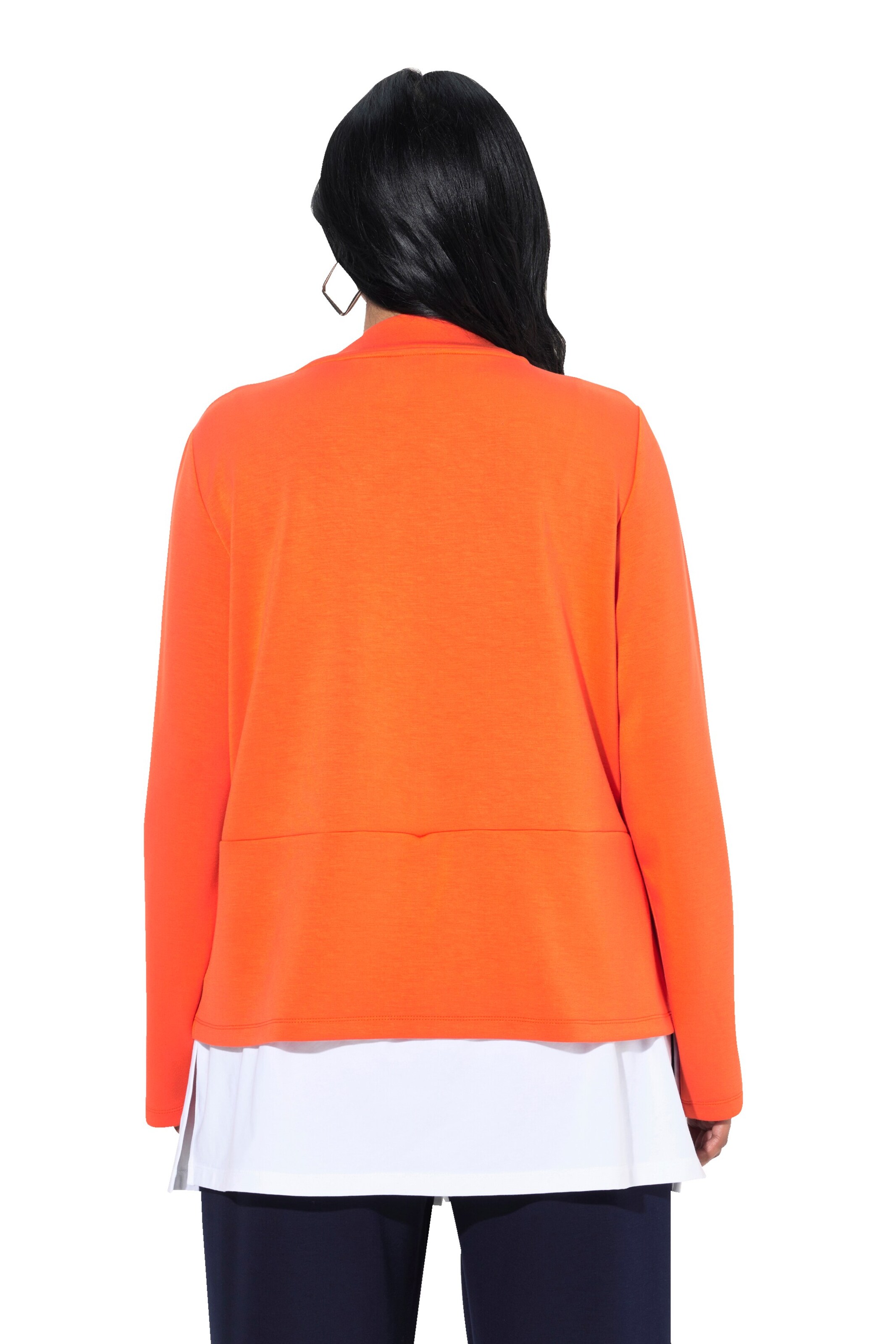 Ulla Popken Sweatshirt in Oranje