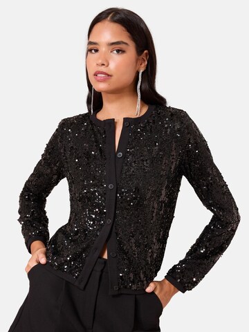 Friends Like These Kardigan – černá: přední strana