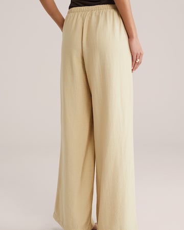 WE Fashion Обычный Штаны в Бежевый