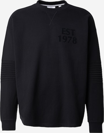 Carlo Colucci Bluzka sportowa 'Faustini' w kolorze czarny: przód