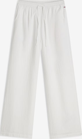 Tommy Jeans Pants in White: front