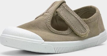 Chaussure basse Pisamonas en beige : devant