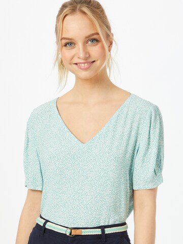 ESPRIT - Blusa 'Marocian' em azul: frente