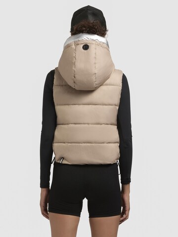 khujo Bodywarmer 'Rina' in Beige