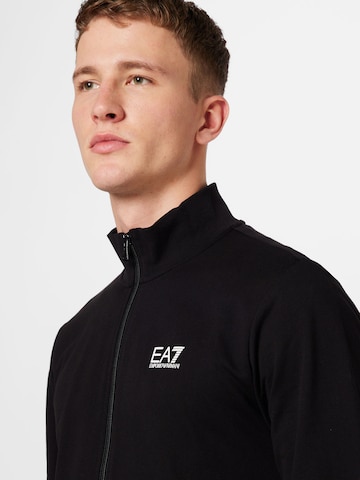 EA7 Emporio Armani Sweat suit 'TUTA' in Black