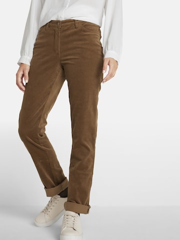 bonprix Slimfit Byxa i brun: framsida