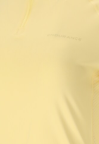 ENDURANCE Midlayer 'Chrissie' in Gelb