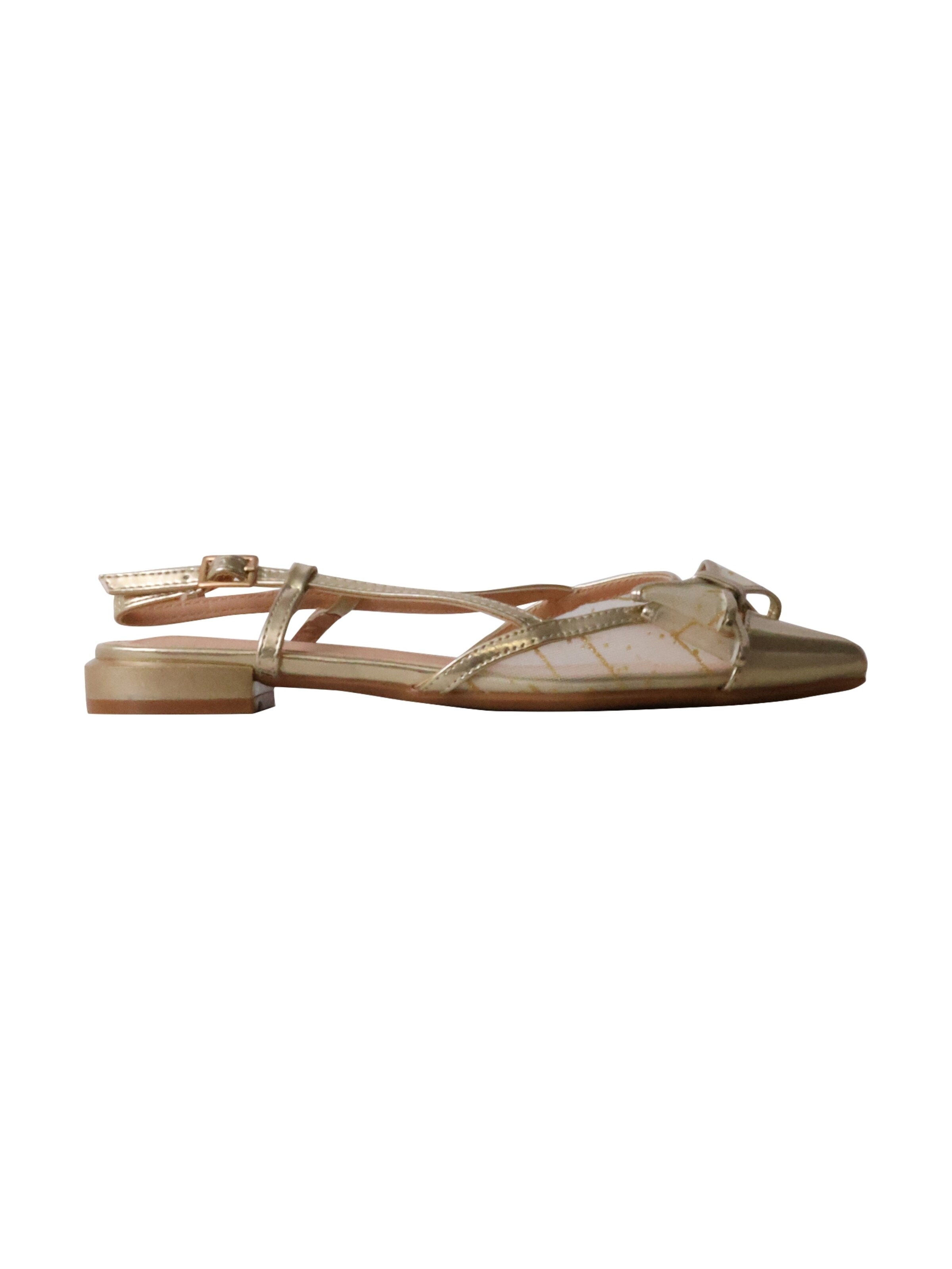 Super Mode Pumps 'Pumps mit Riemchen von R and BE' in Goud