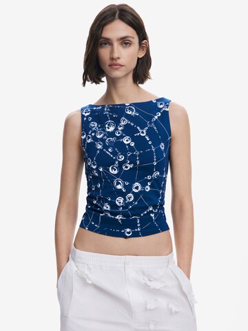 Desigual Top in Blau: Vorderseite