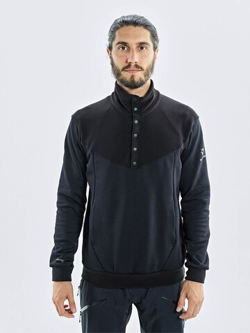 BLACKYAK Sweater 'Yakalo' in Black: front