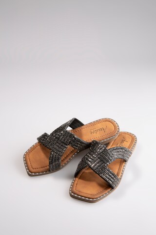 Aniston Mules in Black