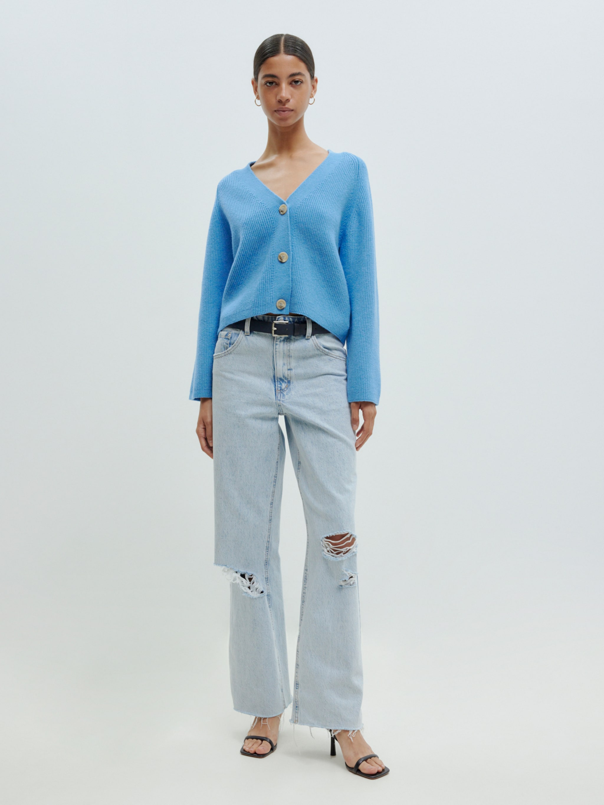 EDITED Produits Cardigan 'Logan' bleu