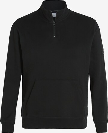 Calvin Klein Jeans Sweatshirt in Schwarz: predná strana