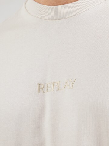 REPLAY Bluser & t-shirts i hvid