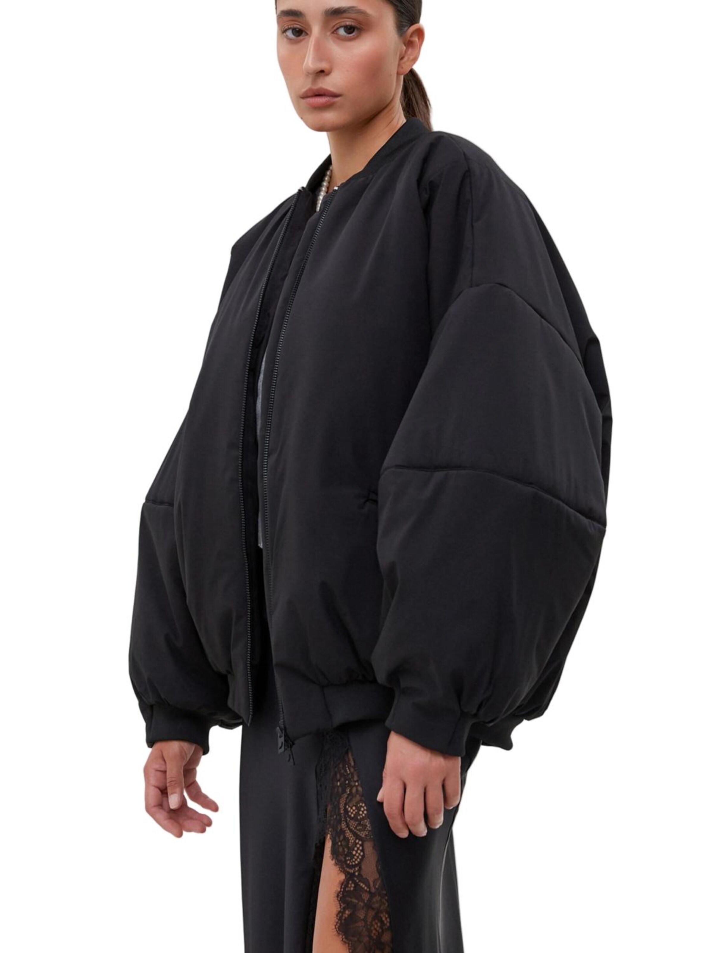 Estro Between-Season Jacket '17131-28' in Black
