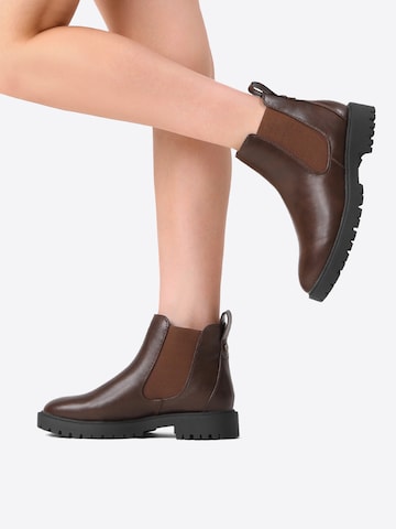 Boots 'DREAM PAIRS Damen Chelsea Boots Klassische Stiefeletten' di Dream Pairs in marrone