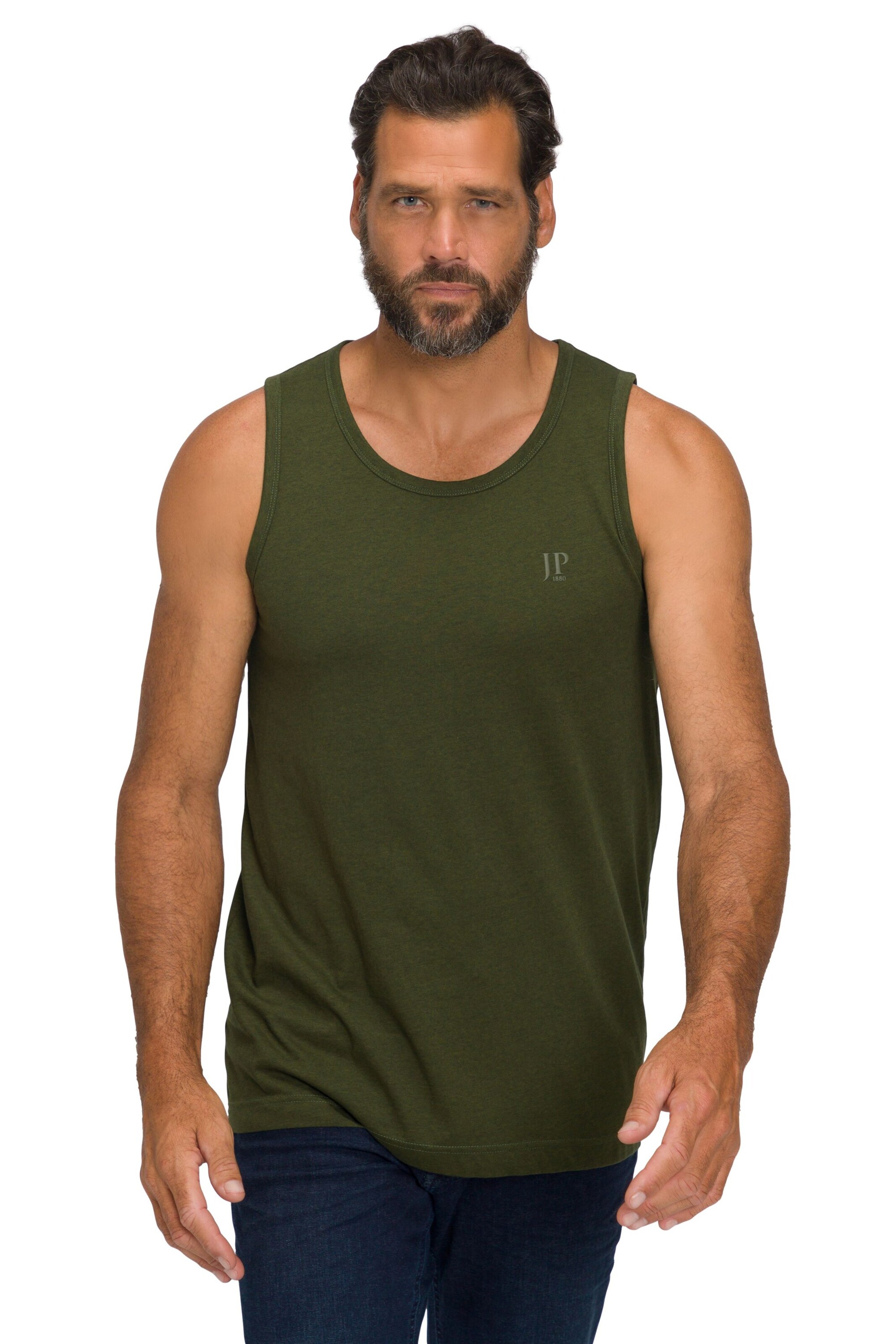 JP1880 Shirt in Green: front