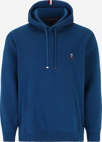 Felpa di Tommy Hilfiger Big & Tall in blu: frontale