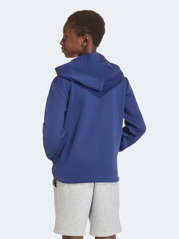 Bluză cu fermoar sport de la ADIDAS SPORTSWEAR pe albastru