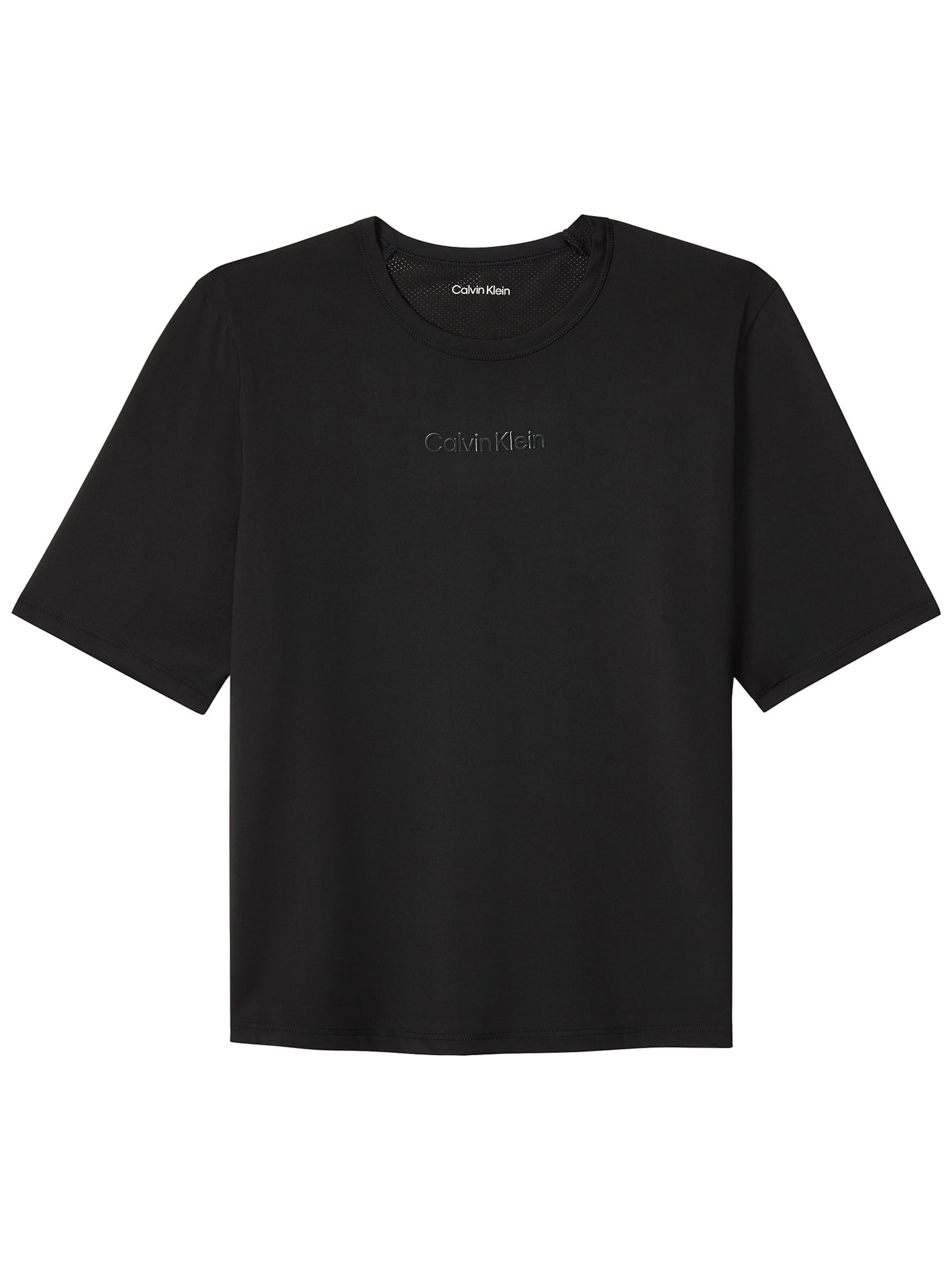 Calvin Klein Performance Shirt in Black: front
