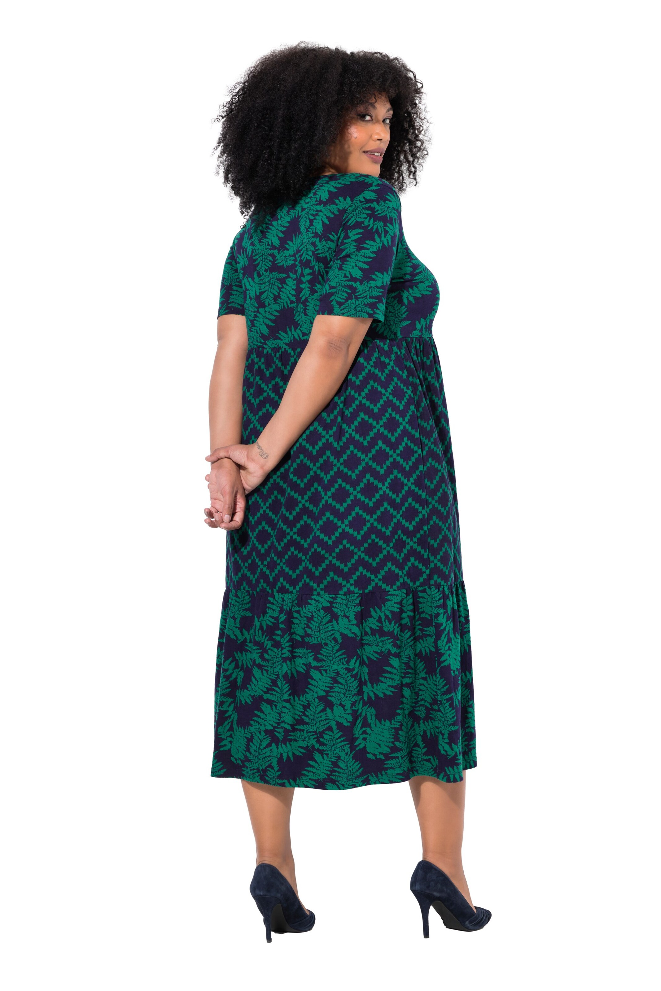 Ulla Popken Dress in Green