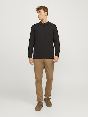 JACK & JONES - Slimfit Pantalón chino 'JPSTMarco JJFury' en marrón