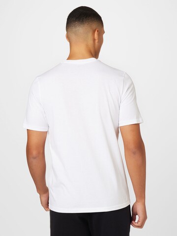 ADIDAS SPORTSWEAR - Camisa funcionais 'Logo Pen Fill - Graphic' em branco