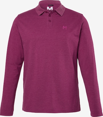 Men Plus Shirt in Pink: front