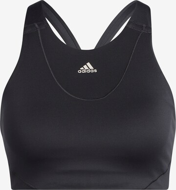 ADIDAS SPORTSWEAR Bustier Sport-BH in Grau: predná strana