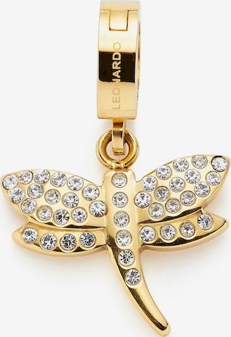 LEONARDO Pendant in Gold: front