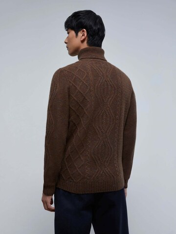 Scalpers Sweater 'Berner' in Brown