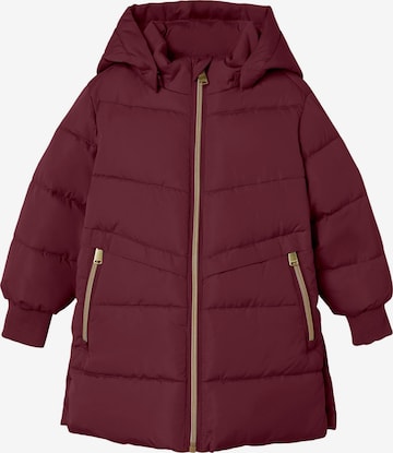 NAME IT Winter Jacket 'Music' in Red: front