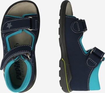 Chaussures ouvertes 'Franky' Pepino en bleu