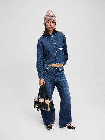 Chemisier KARL LAGERFELD JEANS en bleu