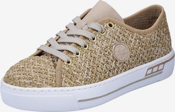 Rieker Sneakers laag in Beige: voorkant