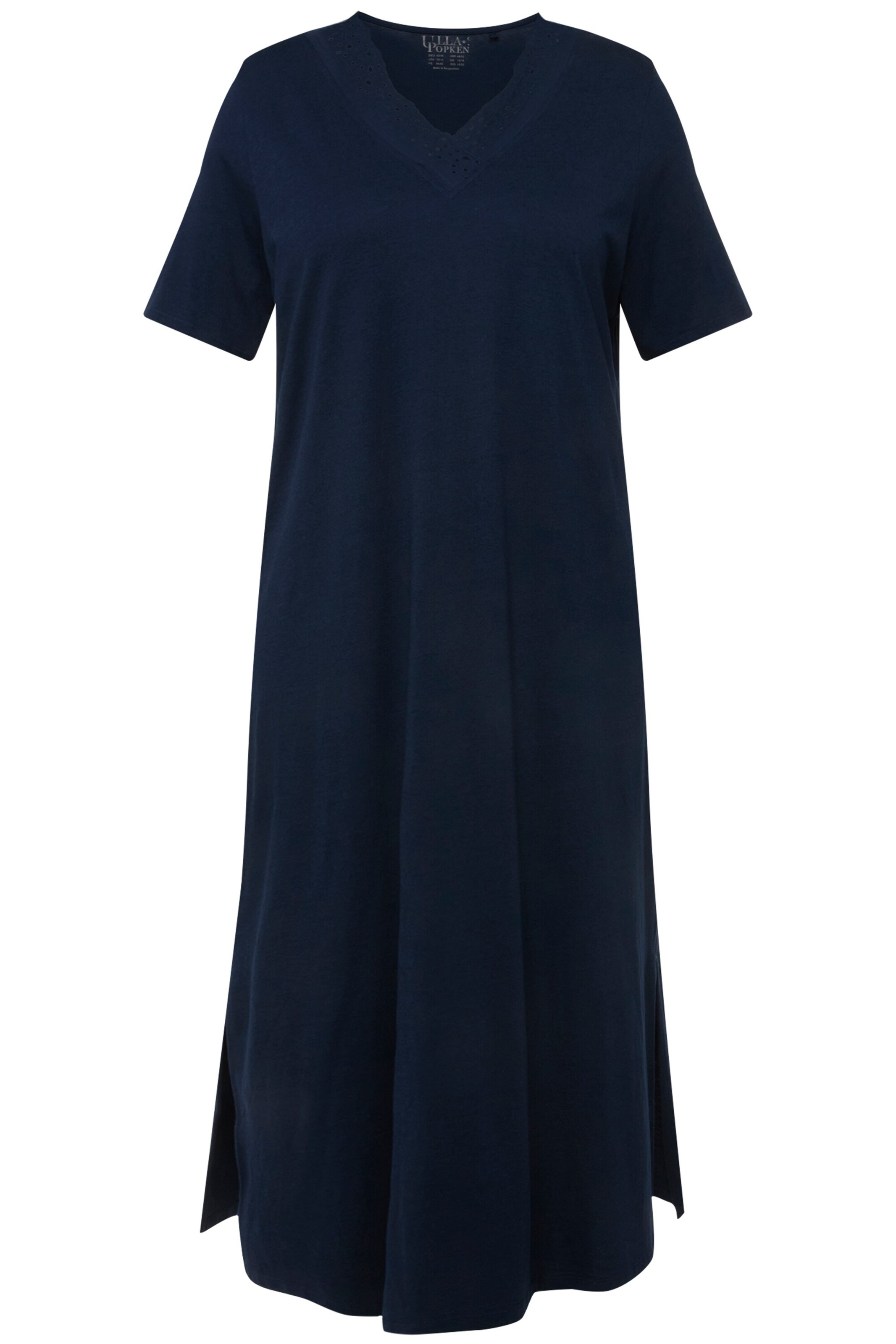 Ulla Popken Nachthemd in Blauw