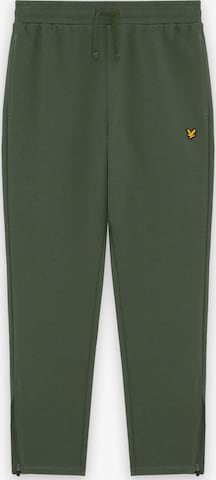 Lyle & Scott Regular Pants in Green: front