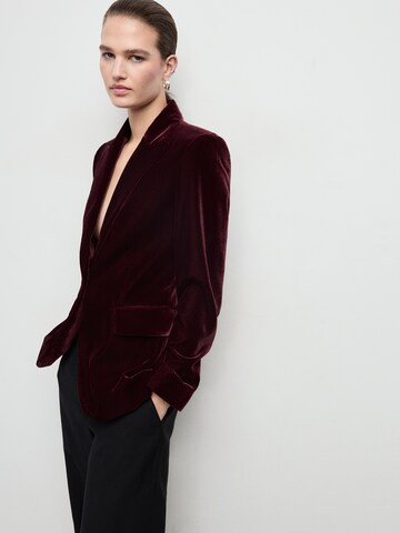 MANGO Kavaj 'COMBI' i röd: framsida